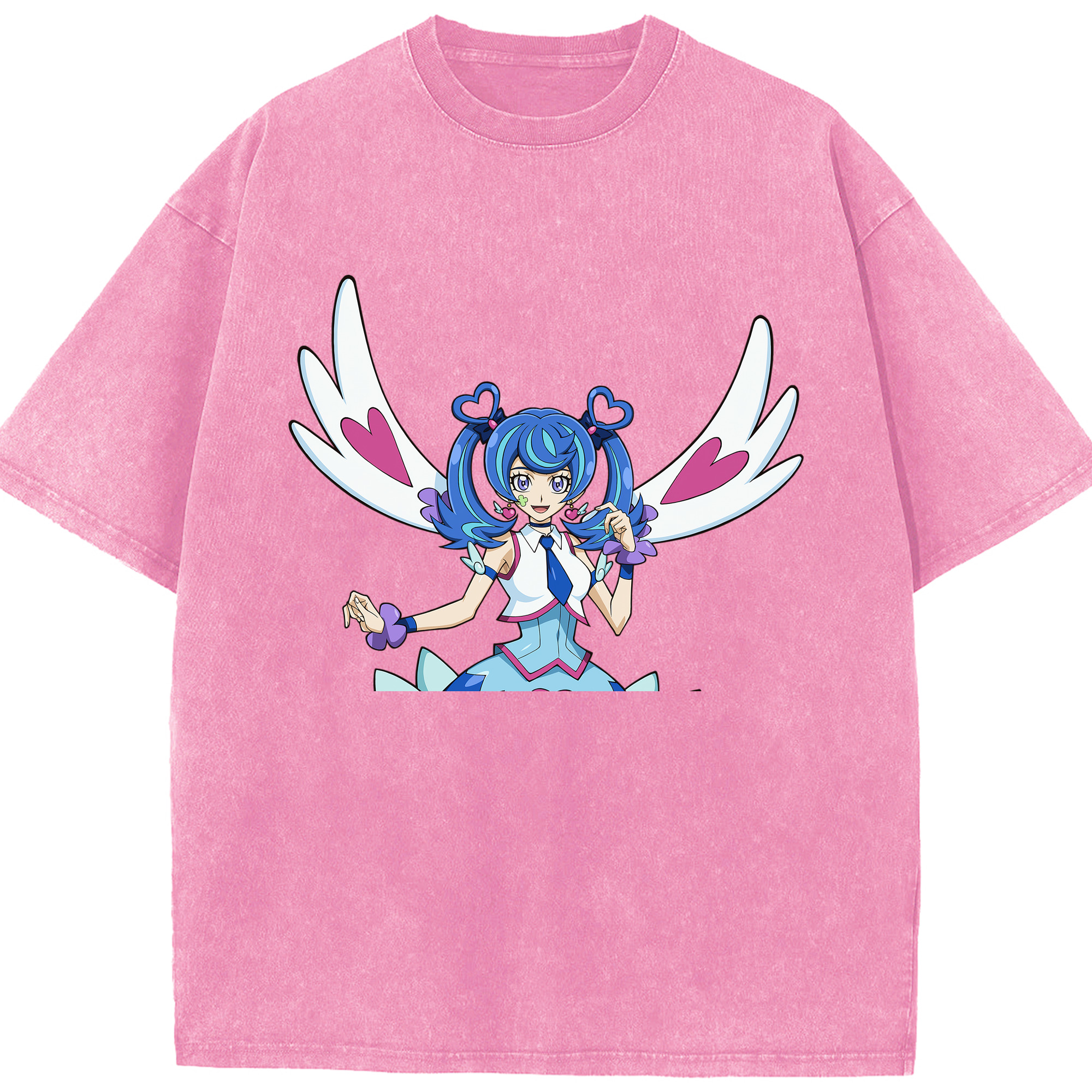（画像用） 遊☆戯☆王 Yu-Gi-Oh! 綿100% ヴィンテージ風 半袖Tシャツ（フロントプリント）